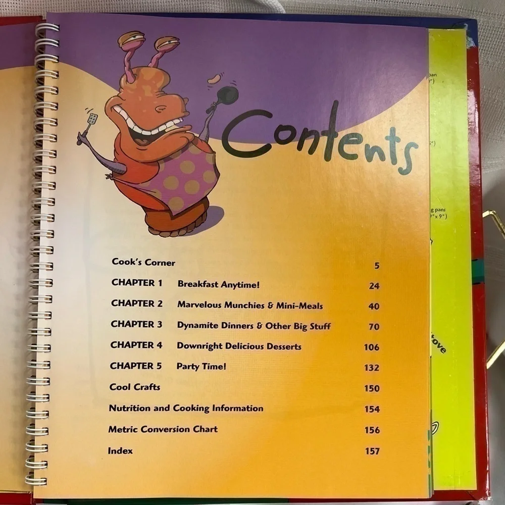 First Edition Betty Crocker’s kids‎ cook! Cookbook EUC Hardcover Spiral-bound